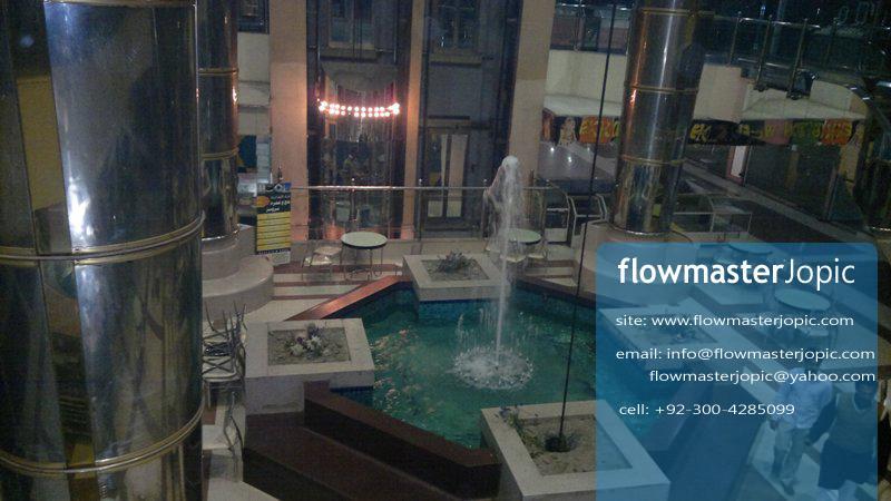 Commercial fountain Pakistan Flowmaster Jopic
